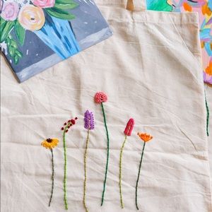 COPY - Handmade canvas tote bag